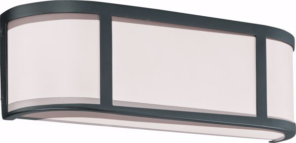 Picture of NUVO Lighting 60/2972 Odeon - 2 Light Wall Sconce with Satin White Glass
