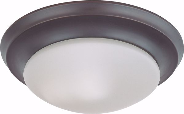 Picture of NUVO Lighting 60/3175 1 Light 12" Flush Mount Twist & Lock with Frosted White Glass