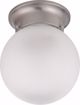 Picture of NUVO Lighting 60/3249 1 Light 6" Ceiling Mount with Frosted White Glass