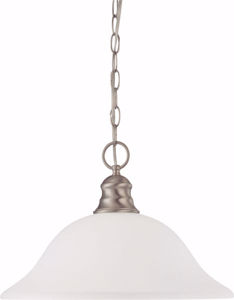 Picture of NUVO Lighting 60/3258 1 Light 16" Pendant with Frosted White Glass