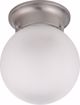 Picture of NUVO Lighting 60/3299 1 Light 6" Ceiling Mount with Frosted White Glass - (1) 13w GU24 Lamp Included