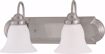 Picture of NUVO Lighting 60/3322 Ballerina ES - 2 Light 18" Vanity with Frosted White Glass - (2) 13w GU24 Lamps Included