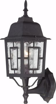 Picture of NUVO Lighting 60/3489 Banyan - 1 Light - 17" Outdoor Wall with Clear Water Glass; Color retail packaging
