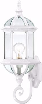 Picture of NUVO Lighting 60/3497 Boxwood - 1 Light 22" Outdoor Wall with Clear Beveled Glass; Color retail packaging