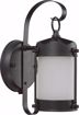 Picture of NUVO Lighting 60/3946 1 Light Piper Outdoor Wall with Frosted Glass - (1) 13w GU24 Lamp Included