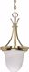 Picture of NUVO Lighting 60/396 1 Light - 10" - Pendant - Alabaster Glass Bell