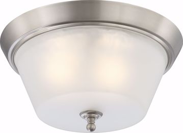 Picture of NUVO Lighting 60/4153 Surrey - 3 Light Flush Dome Fixture with Frosted Glass