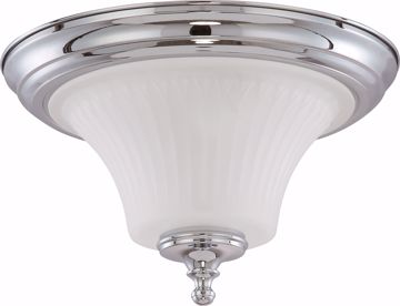 Picture of NUVO Lighting 60/4271 Teller - 2 Light Flush Dome Fixture with Frosted Etched Glass