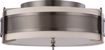 Picture of NUVO Lighting 60/4437 Diesel - 4 Light Large Flush with Khaki Fabric Shade
