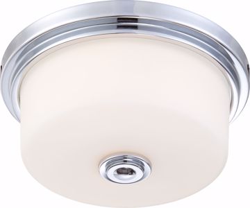 Picture of NUVO Lighting 60/4591 Soho - 2 Light Medium Flush Fixture with Satin White Glass