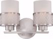 Picture of NUVO Lighting 60/4682 Fusion - 2 Light Vanity Fixture with Frosted Glass