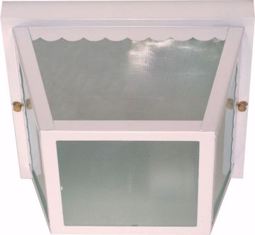 Picture of NUVO Lighting 60/470 2 Light - 10" - Carport Flush Mount - With Textured Frosted Glass