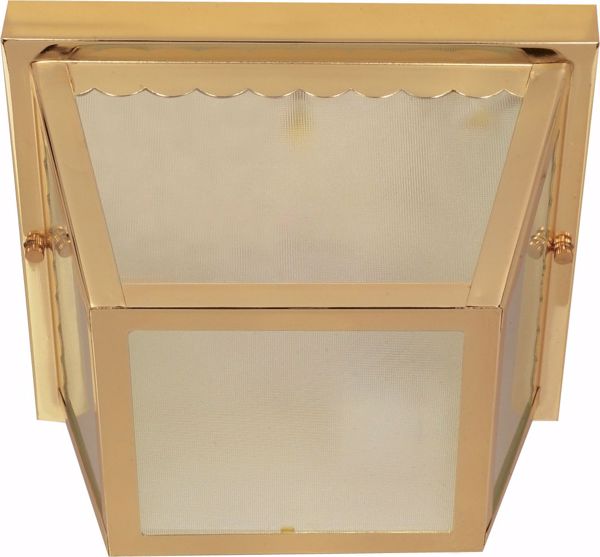Picture of NUVO Lighting 60/471 2 Light - 10" - Carport Flush Mount - With Textured Frosted Glass