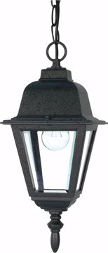 Picture of NUVO Lighting 60/489 Briton - 1 Light - 10" - Hanging Lantern - with Clear Glass