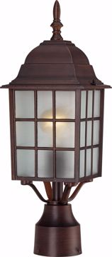 Picture of NUVO Lighting 60/4908 Adams - 1 Light - 17" Outdoor Post with Frosted Glass