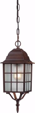 Picture of NUVO Lighting 60/4912 Adams - 1 Light - 16" Outdoor Hanging with Frosted Glass