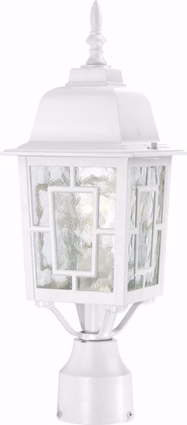Picture of NUVO Lighting 60/4927 Banyan - 1 Light - 17" Outdoor Post with Clear Water Glass