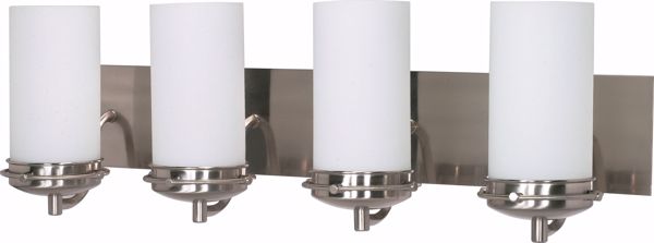 Picture of NUVO Lighting 60/497 Polaris - 4 Light CFL - 30" - Vanity - (4) 13W GU24 Lamps Included