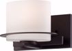 Picture of NUVO Lighting 60/5001 Loren - 1 Light Vanity Fixture with Oval Frosted Glass