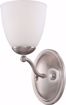 Picture of NUVO Lighting 60/5031 Patton - 1 Light Vanity Fixture with Frosted Glass