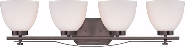 Picture of NUVO Lighting 60/5119 Bentley - 4 Light Vanity Fixture with Frosted Glass
