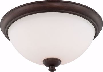 Picture of NUVO Lighting 60/5141 Patton - 3 Light Flush Fixture with Frosted Glass
