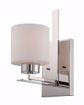 Picture of NUVO Lighting 60/5201 Parallel - 1 Light Vanity Fixture with Etched Opal Glass