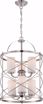 Picture of NUVO Lighting 60/5329 Ginger - 6 Light; 2-Tier; Chandelier with Satin White Glass