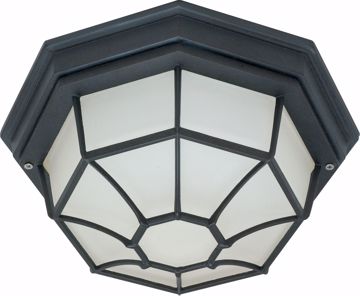 Picture of NUVO Lighting 60/536 1 Light - 12" - Ceiling Spider Cage Fixture - Die Cast; Glass Lens