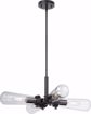 Picture of NUVO Lighting 60/5364 Beaker - 4 Light Hanging Fixture with Clear Glass - Vintage Lamps Included