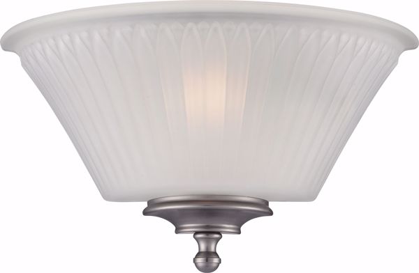 Picture of NUVO Lighting 60/5371 Teller - 1 Light Wall Sconce Aged Pewter with Frosted Glass