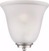 Picture of NUVO Lighting 60/5377 Empire - 1 Light Wall Sconce - Brushed Nickel with Frosted Glass