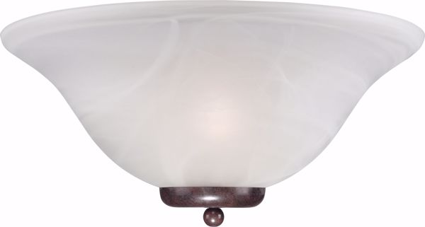 Picture of NUVO Lighting 60/5378 Ballerina - 1 Light Wall Sconce - Old Bronze with Alabaster Glass