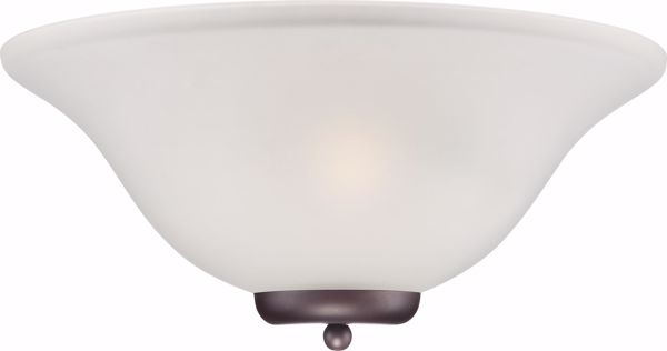Picture of NUVO Lighting 60/5379 Ballerina - 1 Light Wall Sconce - Mahogany Bronze with Frosted Glass