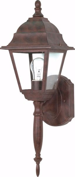 Picture of NUVO Lighting 60/541 Briton - 1 Light - 18" - Wall Lantern - with Clear Seed Glass