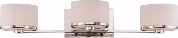 Picture of NUVO Lighting 60/5473 Celine - 3 Light Vanity Fixture with Etched Opal Glass