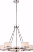 Picture of NUVO Lighting 60/5475 Celine - 5 Light Chandelier with Etched Opal Glass