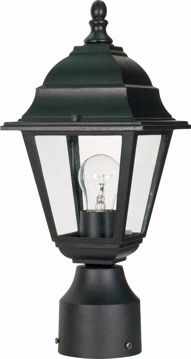 Picture of NUVO Lighting 60/548 Briton - 1 Light - 14" - Post Lantern - with Clear Glass