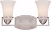 Picture of NUVO Lighting 60/5482 Neval - 2 Light Vanity Fixture with Satin White Glass