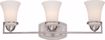 Picture of NUVO Lighting 60/5483 Neval - 3 Light Vanity Fixture with Satin White Glass