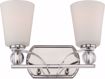 Picture of NUVO Lighting 60/5492 Connie - 2 Light Vanity Fixture with Satin White Glass