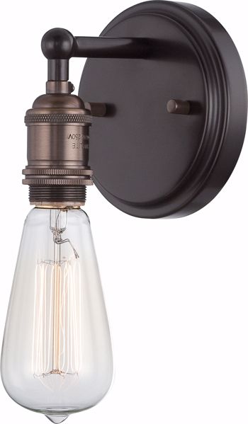 Picture of NUVO Lighting 60/5515 Vintage - 1 Light Sconce - Vintage Lamp Included