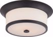 Picture of NUVO Lighting 60/5560 Mobili - 2 Light Flush Fixture with Satin White Glass