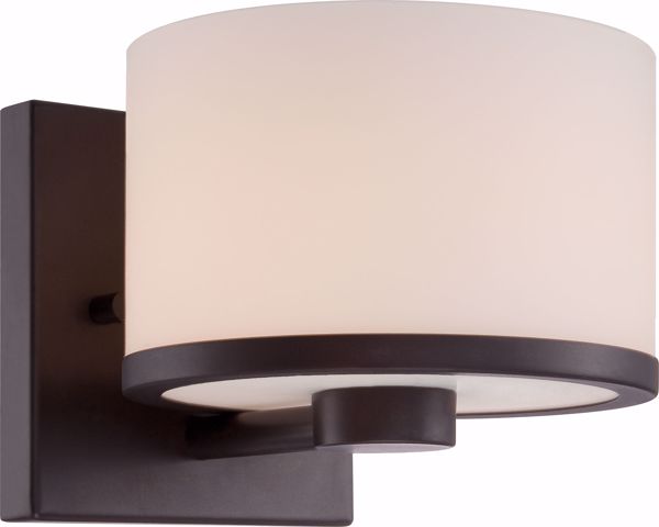 Picture of NUVO Lighting 60/5571 Celine - 1 Light Vanity Fixture with Etched Opal Glass