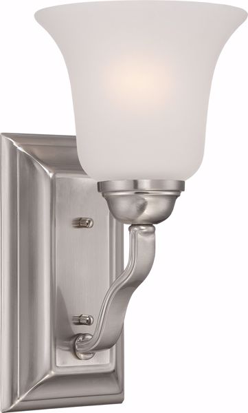Picture of NUVO Lighting 60/5591 Elizabeth - 1 Light Vanity Fixture with Frosted Glass