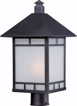 Picture of NUVO Lighting 60/5605 Drexel 1 Light Outdoor Post Fixture with Frosted Seed Glass