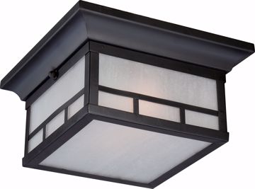 Picture of NUVO Lighting 60/5606 Drexel 2 Light Outdoor Flush Fixture with Frosted Seed Glass