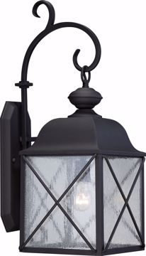 Picture of NUVO Lighting 60/5622 Wingate 1 Light 8" Outdoor Wall Fixture with Clear Seed Glass