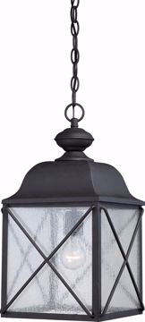 Picture of NUVO Lighting 60/5624 Wingate 1 Light Outdoor Hanging Fixture with Clear Seed Glass