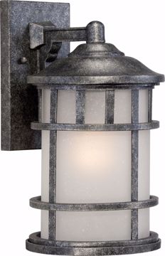 Picture of NUVO Lighting 60/5632 Manor 1 Light 8" Outdoor Wall Fixture with Frosted Seed Glass